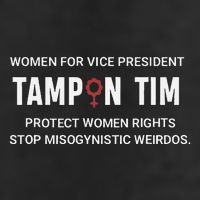 Tampon Tim Funny Meme Tim Walz Vp Vice President 2024 Adult Drive Performance Visor