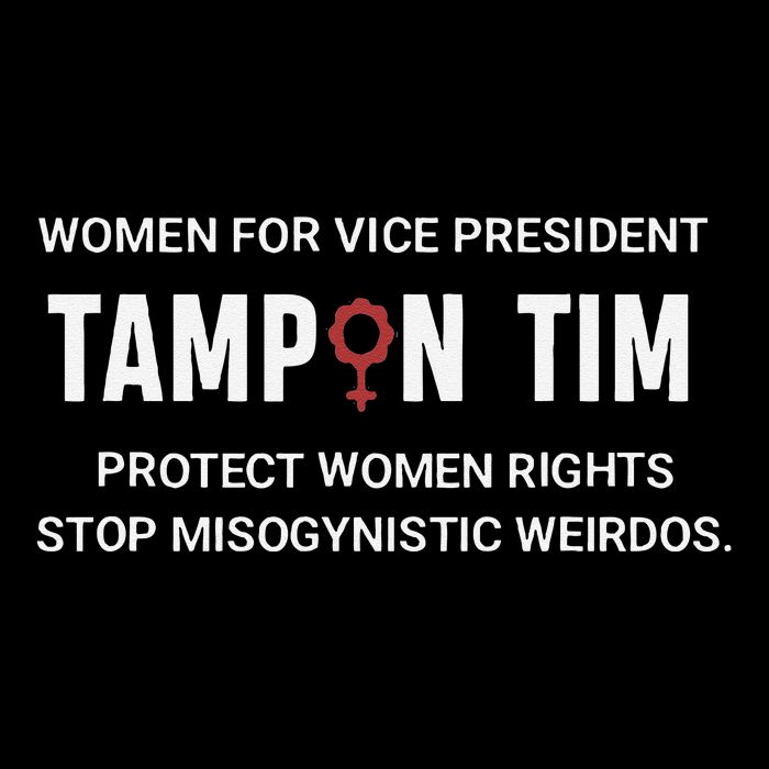 Tampon Tim Funny Meme Tim Walz Vp Vice President 2024 Tall Sweatshirt