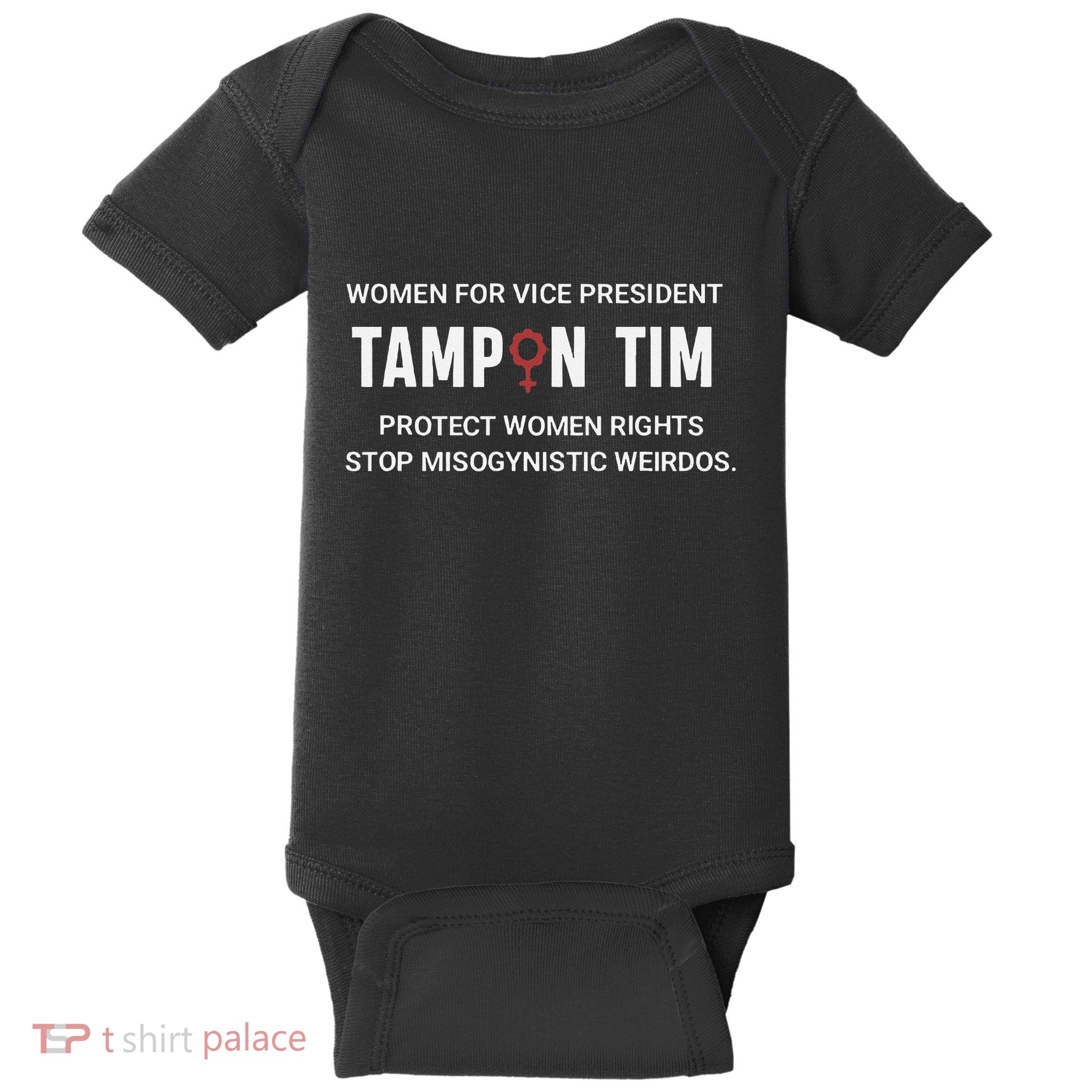 Tampon Tim Funny Meme Tim Walz Vp Vice President 2024 Baby Bodysuit