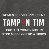Tampon Tim Funny Meme Tim Walz Vp Vice President 2024 Vector Backpack