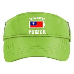 Taiwan Taiwanese Flag Proud Strength Power Battery Meaningful Gift Adult Drive Performance Visor