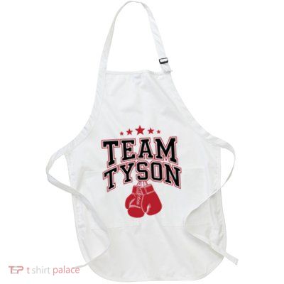 Team Tyson Family Personalized Name Full-Length Apron With Pockets
