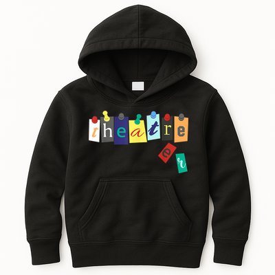 Theater Theatre Fan Musical Play Broadway Drama Kids Hoodie