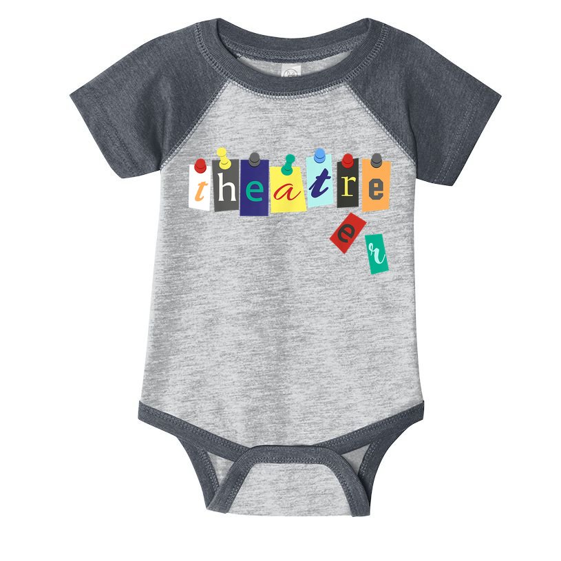 Theater Theatre Fan Musical Play Broadway Drama Infant Baby Jersey Bodysuit