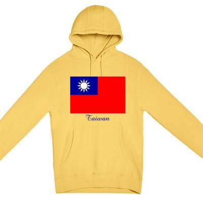 Taiwan Taiwanese Flag Souvenir Gift Premium Pullover Hoodie