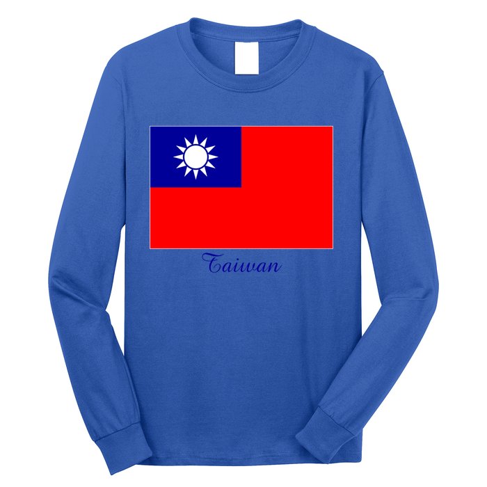 Taiwan Taiwanese Flag Souvenir Gift Long Sleeve Shirt