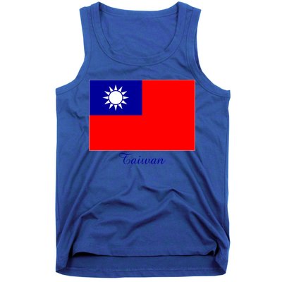 Taiwan Taiwanese Flag Souvenir Gift Tank Top