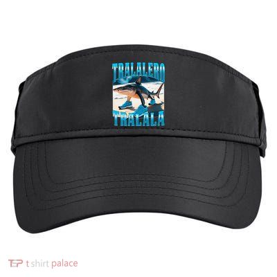 Tralalero Tralala Funny Italian Brainrot Shark Meme Bootleg Adult Drive Performance Visor