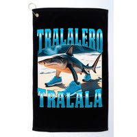 Tralalero Tralala Funny Italian Brainrot Shark Meme Bootleg Golf Towel