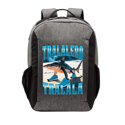Tralalero Tralala Funny Italian Brainrot Shark Meme Bootleg Vector Backpack