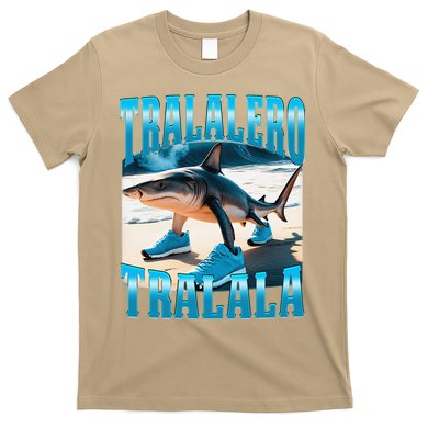 Tralalero Tralala Funny Italian Brainrot Shark Meme Bootleg T-Shirt