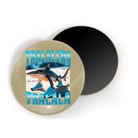Tralalero Tralala Funny Italian Brainrot Shark Meme Bootleg Magnet