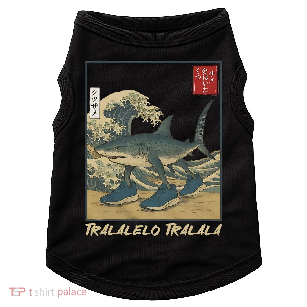 Tralalero Tralala Funny Shark Meme Italian Brainrot Japanese Doggie Tank