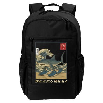Tralalero Tralala Funny Shark Meme Italian Brainrot Japanese Backpack