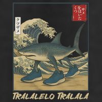 Tralalero Tralala Funny Shark Meme Italian Brainrot Japanese Adult Drive Performance Visor