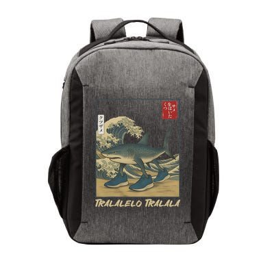 Tralalero Tralala Funny Shark Meme Italian Brainrot Japanese Vector Backpack