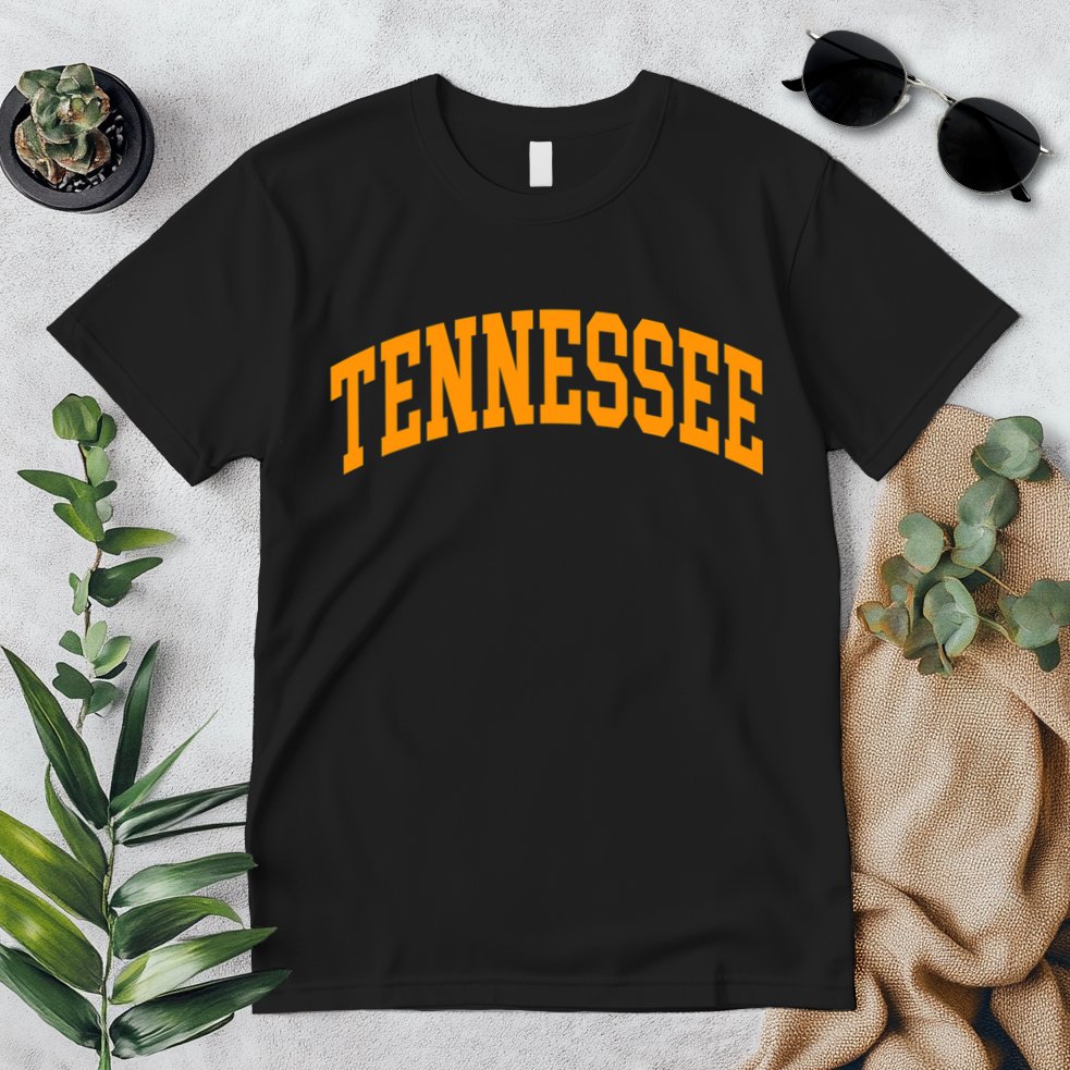 Tennessee TN Football Baseball Sport Fans Premium T-Shirt