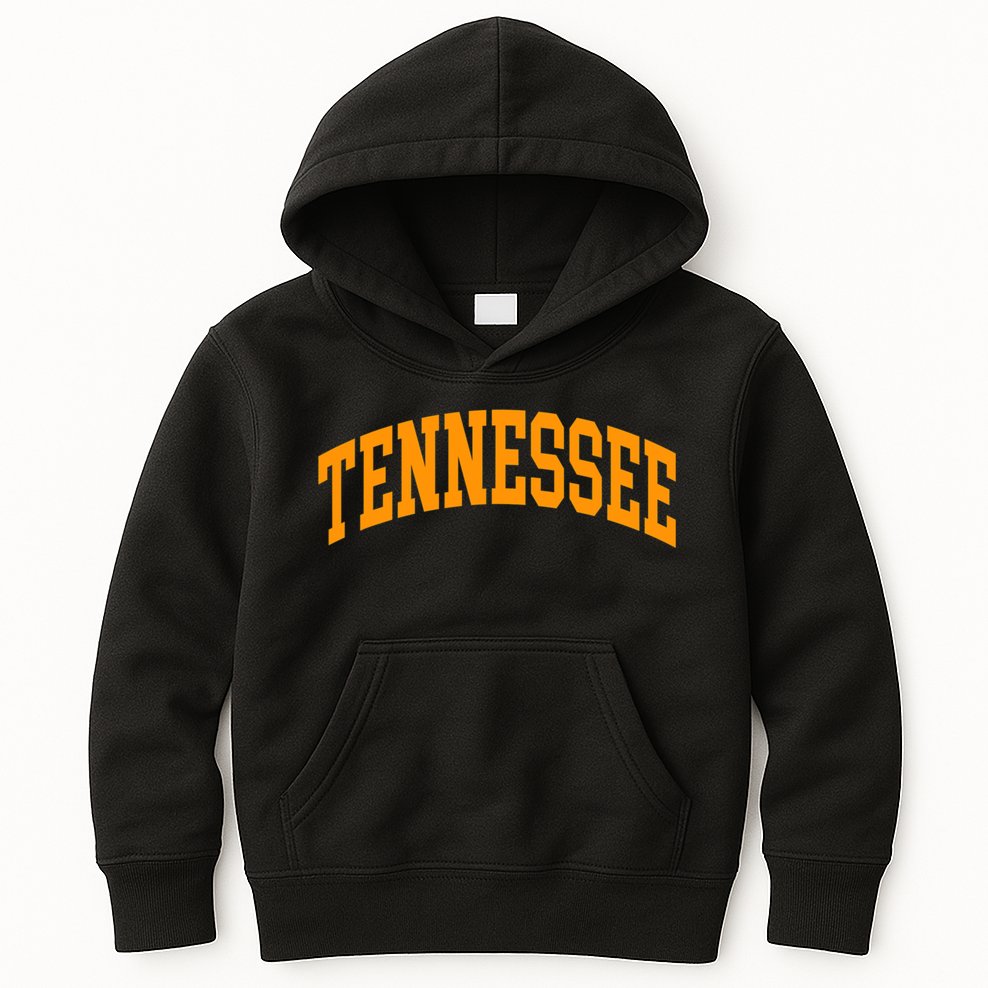 Tennessee TN Football Baseball Sport Fans Kids Hoodie