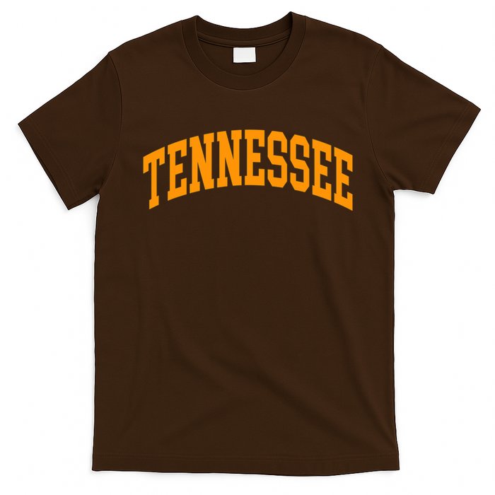 Tennessee TN Football Baseball Sport Fans T-Shirt