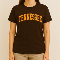 Tennessee TN Football Baseball Sport Fans T-Shirt