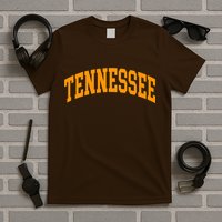 Tennessee TN Football Baseball Sport Fans T-Shirt