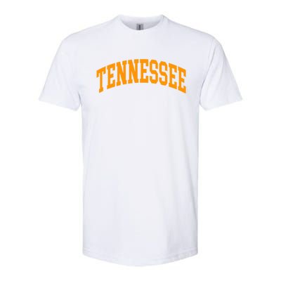 Tennessee TN Football Baseball Sport Fans Softstyle CVC T-Shirt