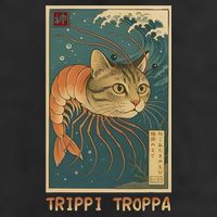 Trippi Troppa Funny Italian Brainrot Meme Japanese 15oz Campfire Ceramic Mug