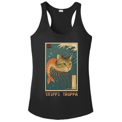 Trippi Troppa Funny Italian Brainrot Meme Japanese Ladies PosiCharge Competitor Racerback Tank