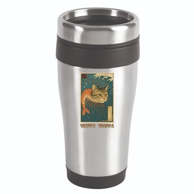 Trippi Troppa Funny Italian Brainrot Meme Japanese 16oz Travel Tumbler