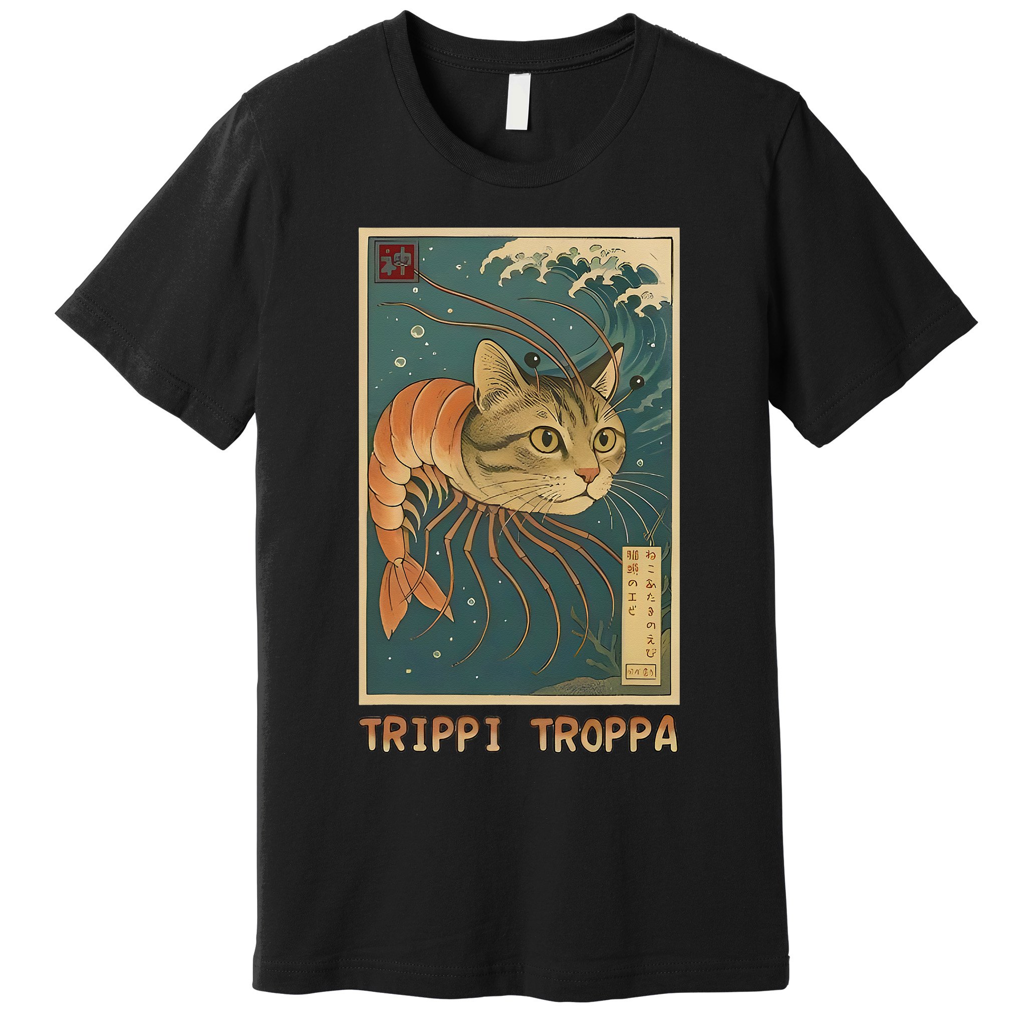 Trippi Troppa Funny Italian Brainrot Meme Japanese Premium T-Shirt