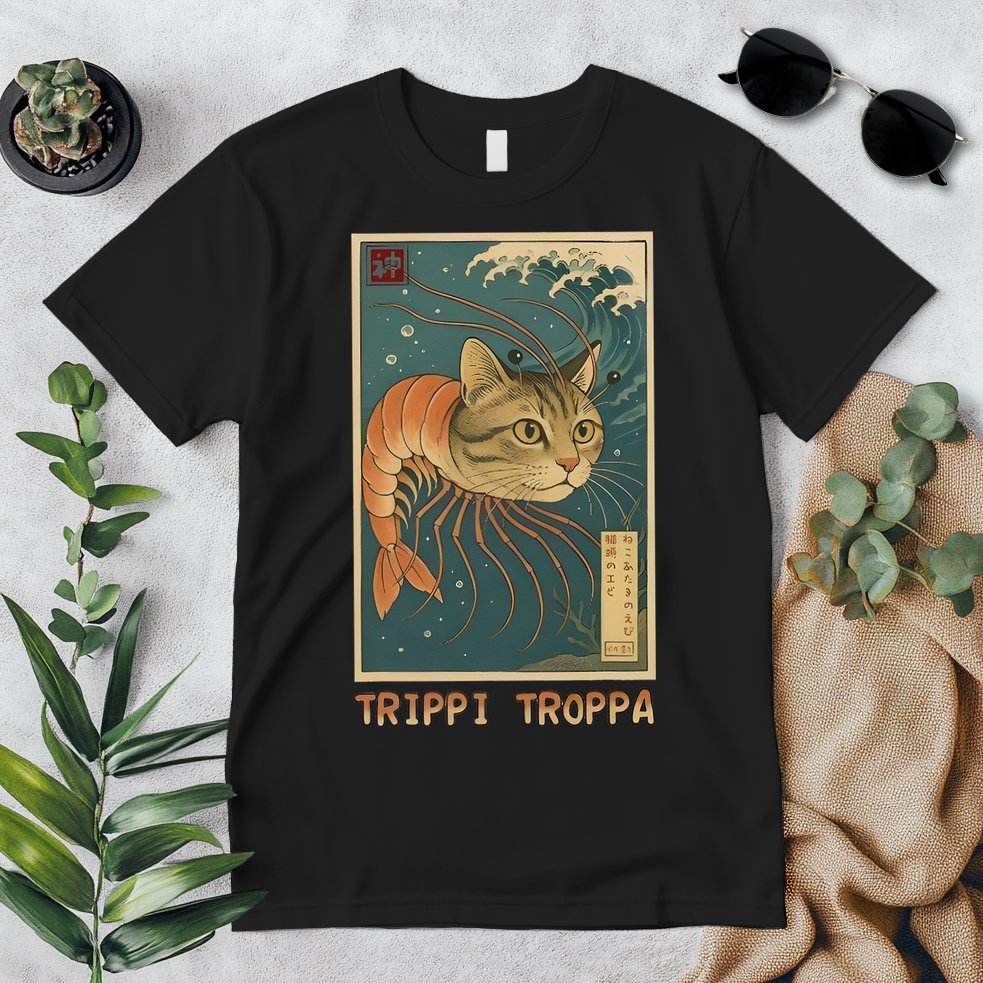 Trippi Troppa Funny Italian Brainrot Meme Japanese Premium T-Shirt