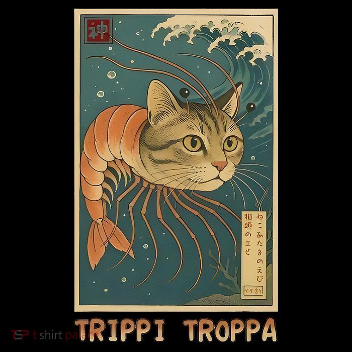 Trippi Troppa Funny Italian Brainrot Meme Japanese Zip Tote Bag