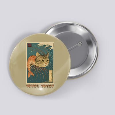 Trippi Troppa Funny Italian Brainrot Meme Japanese Button
