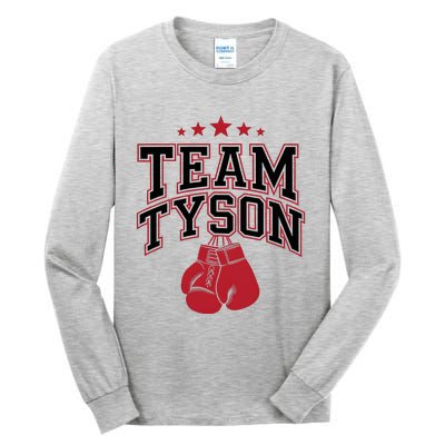 Team Tyson Family Personalized Name Tall Long Sleeve T-Shirt