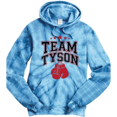 Team Tyson Family Personalized Name Tie Dye Hoodie