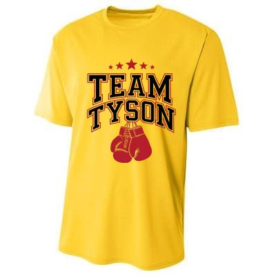 Team Tyson Family Personalized Name Performance Sprint T-Shirt