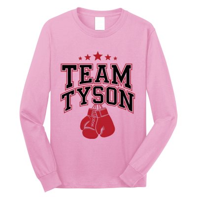 Team Tyson Family Personalized Name Long Sleeve Shirt