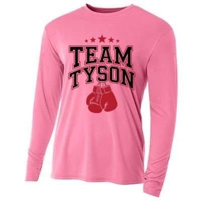 Team Tyson Family Personalized Name Cooling Performance Long Sleeve Crew