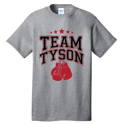 Team Tyson Family Personalized Name Tall T-Shirt