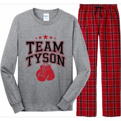 Team Tyson Family Personalized Name Long Sleeve Pajama Set