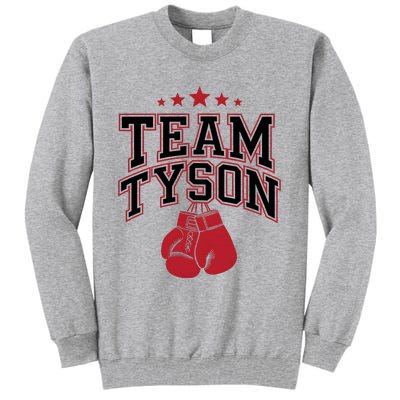 Team Tyson Family Personalized Name Tall Sweatshirt