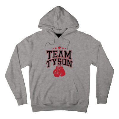 Team Tyson Family Personalized Name Tall Hoodie