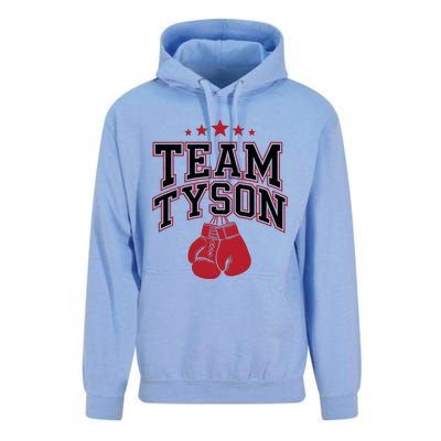 Team Tyson Family Personalized Name Unisex Surf Hoodie