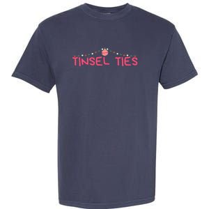 Tinsel Ties Funny Jingle Balls , Merry Christmas Garment-Dyed Heavyweight T-Shirt