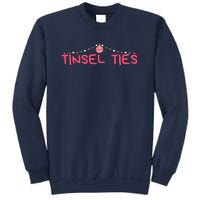 Tinsel Ties Funny Jingle Balls , Merry Christmas Sweatshirt