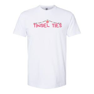 Tinsel Ties Funny Jingle Balls , Merry Christmas Softstyle CVC T-Shirt