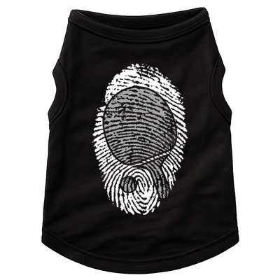 Table Tennis Fingerprint Ping Pong Table Tennis Player Doggie Tank
