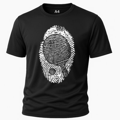 Table Tennis Fingerprint Ping Pong Table Tennis Player Performance Shirt