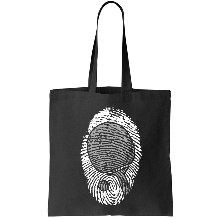 Table Tennis Fingerprint Ping Pong Table Tennis Player Bag
