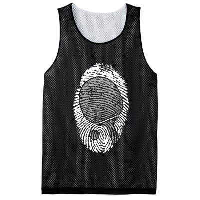 Table Tennis Fingerprint Ping Pong Table Tennis Player Mesh Reversible Basketball Jersey Tank